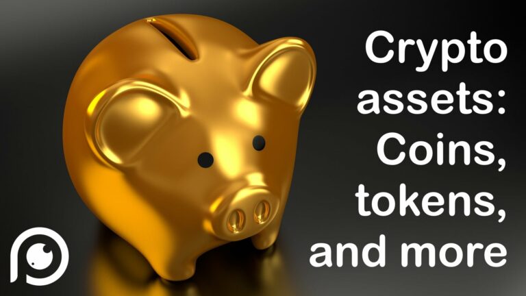 What are the different types of crypto assets?