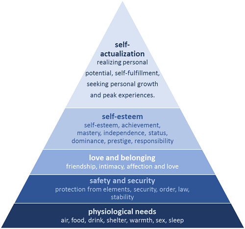 Maslow's Hierarchy Of Needs Peer Through Purpose